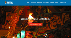 Desktop Screenshot of creativecapers.com